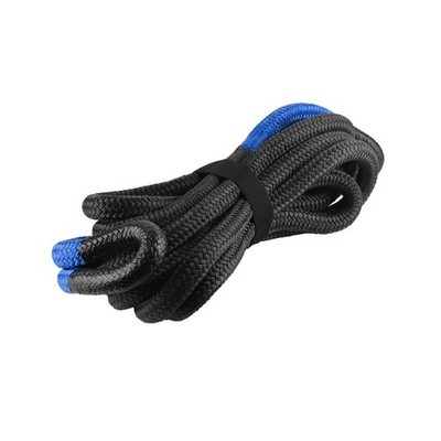 Kinetisches Seil 13t 10m x 26mm - Offroad Bergeseil mit Schutzgeflecht