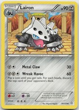 Lairon 79/124 Uncommon Dragons Exalted Pokemon MP