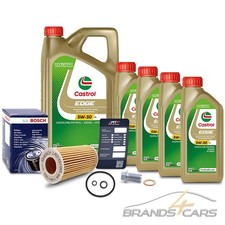 BOSCH ÖLFILTER+9L CASTROL EDGE 5W-30 LL FÜR MERCEDES VITO W-639 109 111 115 CDI