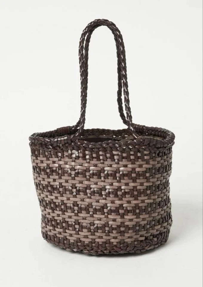 Sac fourre-tout Dragon Diffusion en cuir Java maille marron comme neuf - Photo 1/4