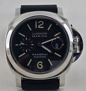 RELOJ PANERAI LUMINOR MARINA PAM104 ESFERA SALCHICHA AUTOMÁTICA 44 MM (COMO NUEVO Y ORIGINAL)