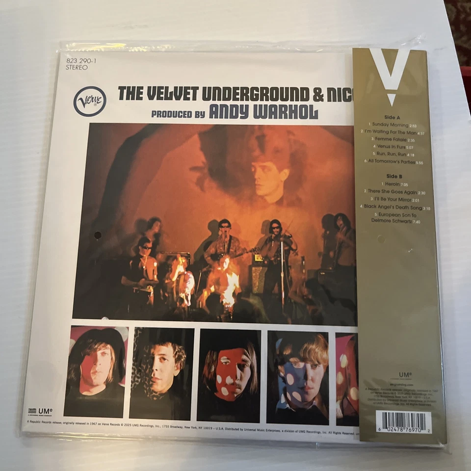 The Velvet Underground & Nico 180 GRAM LP Vinylphile new mint #44 - Image 2 of 2