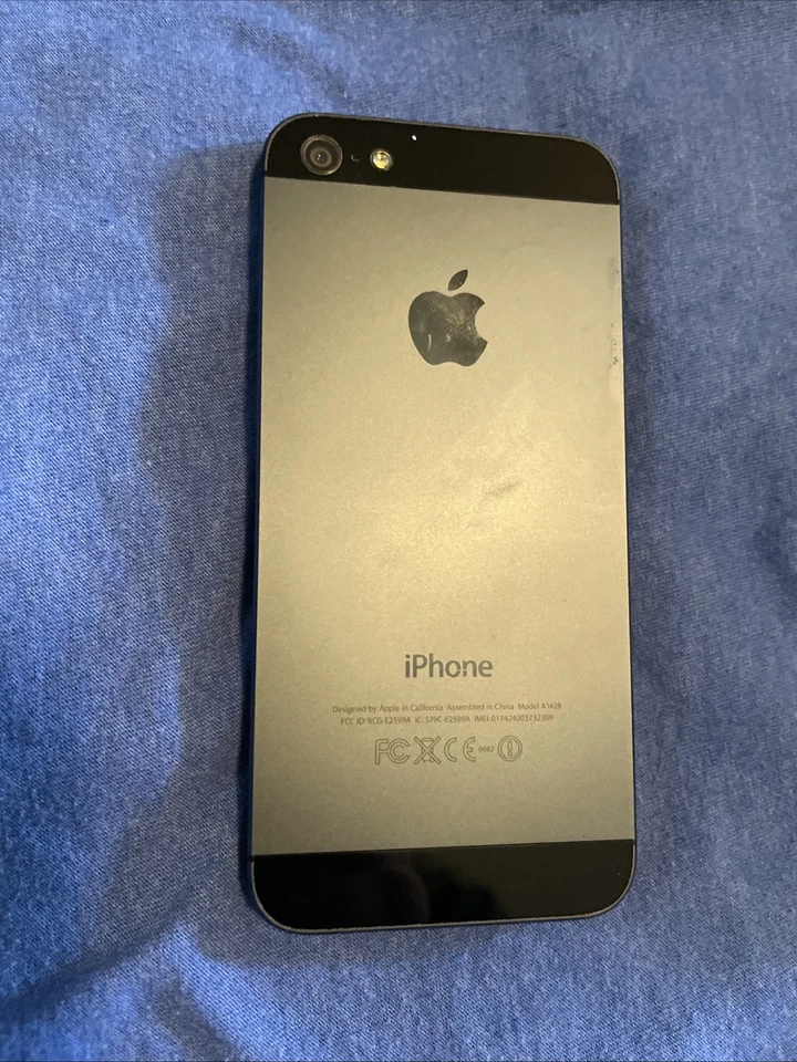 Apple iPhone 5 Negro/Pizarra (Modelo A1428) - [TAL CUAL] Foto 2 de 2