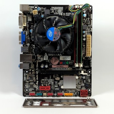 Biostar H81MDC v7.1 i7-4770 (Xeon E3-1245 v3) 16GB DDR3 LGA1150