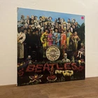 THE BEATLES Sgt Pepper UK MONO 1st Press KT Parlophone PMC 7027 XEX 637-1 Cutout