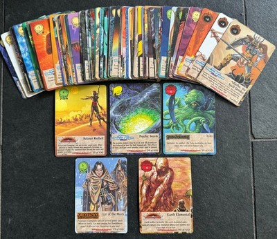 Spellfire - POWERS - 75 Card Set - Card Game - ALL Uncommon & Common