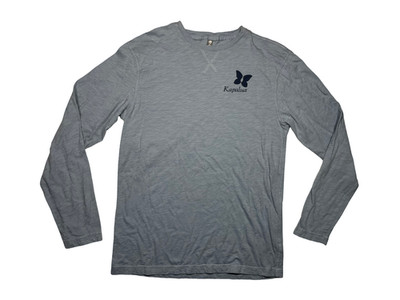 KAPALUA HAWAII Blue Long-Sleeve MAUI GOLF COURSE SHIRT Summer Beach Gym Men's M