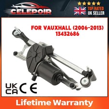Vauxhall Corsa D/E 2006-2019 Front Windscreen Wiper Motor+Linkage OEM：13432686