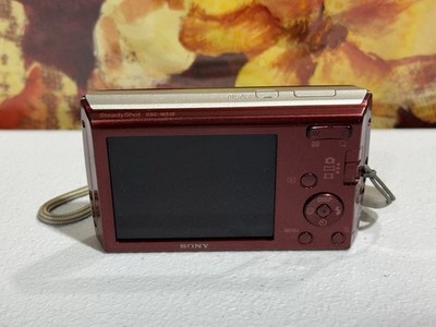 Sony Cybershot Steadyshot DSC-W510 12.1 Megapixel Digital Camera Red 4X Zoom