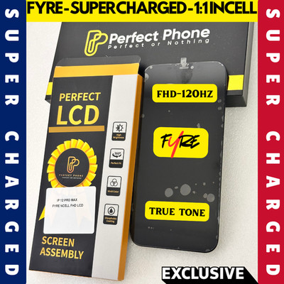 iPhone 12 Pro Max LCD Bildschirm Ersatz - Reifen - Super Charged Incell - UK
