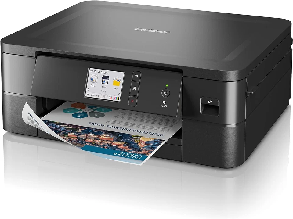 Brother DCP-J1140DW 3-in-1 Colour Inkjet Multifunction A4 Wi-FI Mini Ess - Image 2 of 4