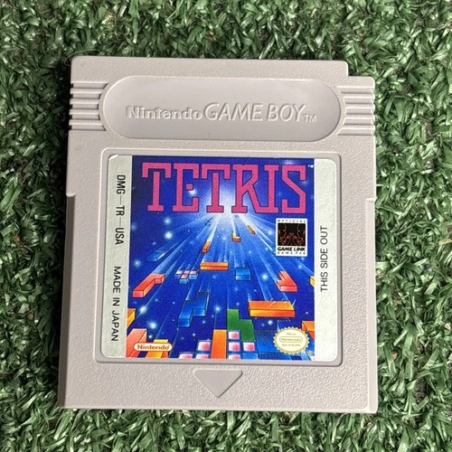 Tetris Nintendo Game Boy 1989 GB Cartridge Only Authentic Tested Clean Label