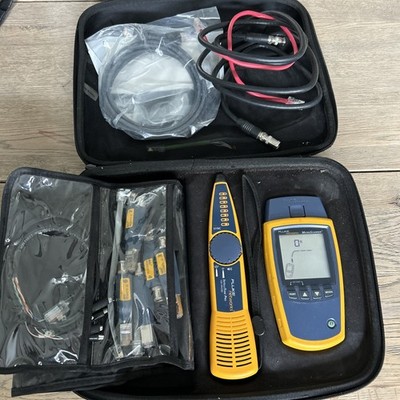 Fluke Networks Microscanner2 Cable Verifier Tester Kit MS2-100 Intellitone Pro 2