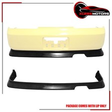 Fits 97-01 Honda Prelude Ww Style Rear Bumper Lip Spoiler Lower Valance Splitter Fits 97-01 Honda Prelude Ww Style Rear Bumper Lip Spoiler Lower Valance Splitter