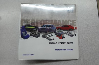 USED DEALERSHIP PROMOTIONAL VINTAGE MOPAR PERFORMANCE BINDER.