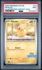 2025 POKEMON SVP EN-SV BLACK STAR PROMO ILLUSTRATION CONTEST 2024 PIKACHU PSA 9