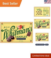 Luxurious Whitman's Dark Chocolate Sampler - Perfect 10oz Gift for Any Occasion