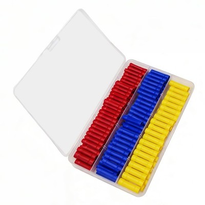200 Stück Kabelverbinder Set, Isolierte Crimp Verbinder 0,5 6mm² mit Aufbewah...