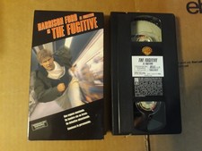 The Fugitive VHS 1994 Harrison Ford, Tommy Lee Jones. El Fugitivo