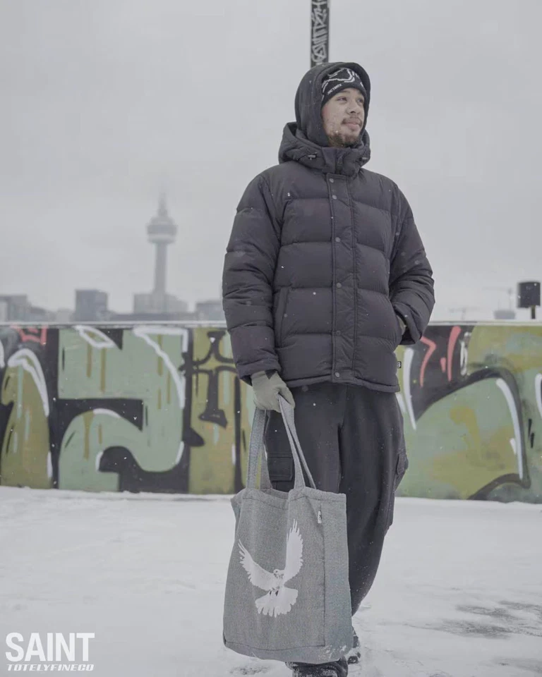 Bolso de Mano Dove Tapestry, Bolso Sobre el Hombro, Inspirado en Kanye Foto 3 de 4