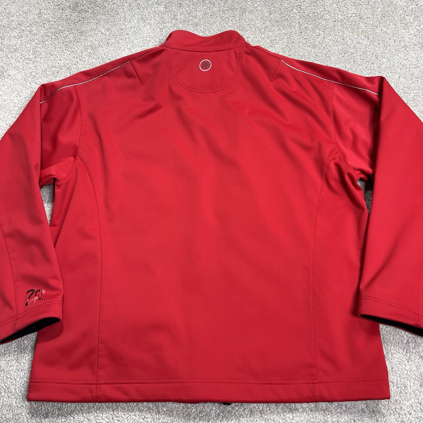 Zero Restriction Jacket Men Large Red SoftShell F… - image 8
