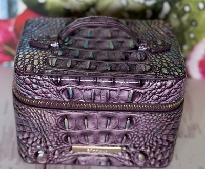 Brahmin Small Charmaine Passion Purple Melbourne Leather NWT