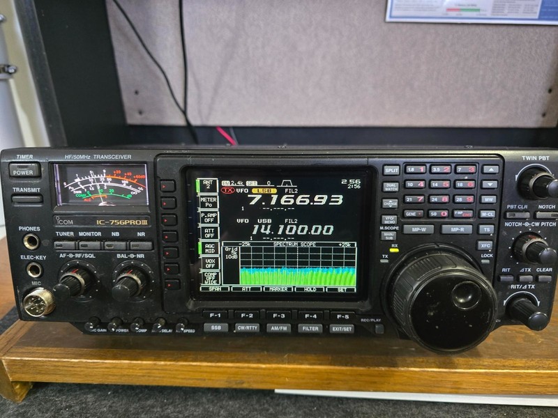 Icom IC-756PRO III HF Transceiver AS IS Low Starting bid and NO RESERVE