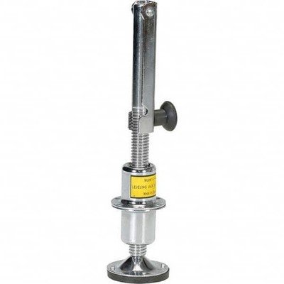 Vestil LJ-9 Leveling Jack 18'' 5,000 Lbs Load Limit 4.5-13.5'' Height Screw Travel