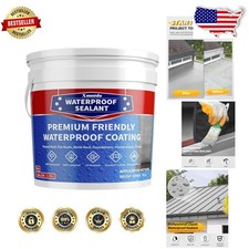 Durable Polyurethane Sealant 1 Gallon - Indoor/Outdoor Roof Waterproofing