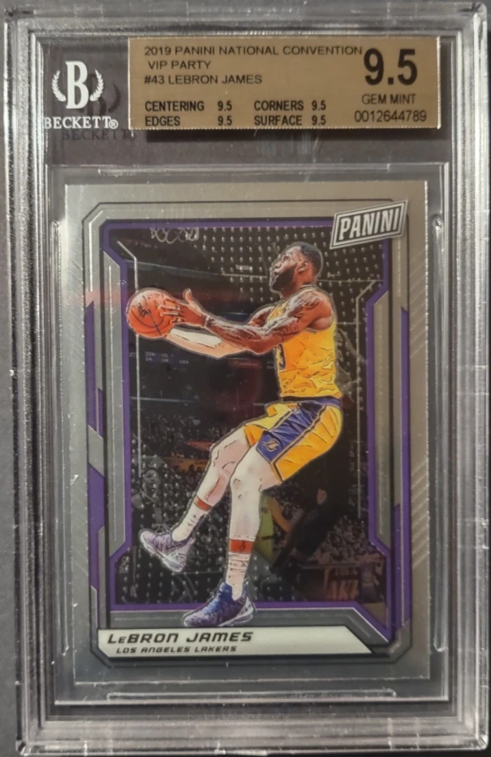 LeBron James Beckett Grading Services (BGS) 9.5 Graded Basketball