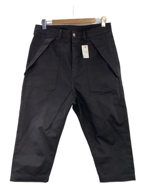 RICK OWENS DRKSHDW Other 20SS Cropped Pants 33 Cotton BLK DU20S5365-CT Used