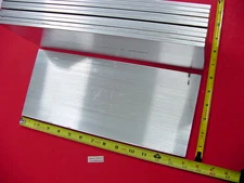 10 Pieces 1/4" X 6" ALUMINUM 6061 T6511 SOLID FLAT BAR 14" long .25" Plate Mill