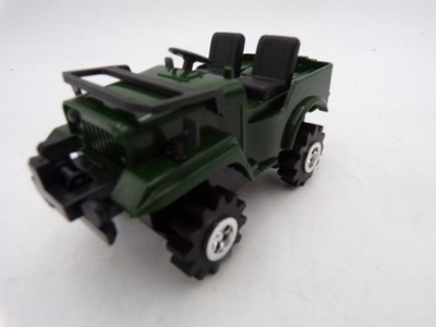 RARE Tsukuda Hobby 4WD Green Mitsubishi Jeep Schaper Stomper 4x4 Rough Riders