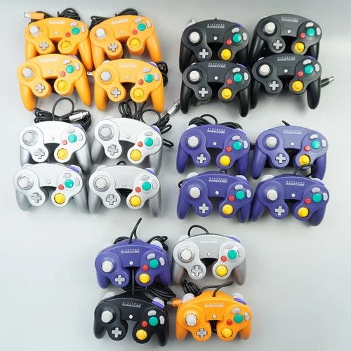 Lot 4 Nintendo GameCube Controller DOL-003 Official Original Genuine [Very Good]