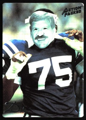 1994 Action Packed Monday Night Football #69 Donning a Dierdorf