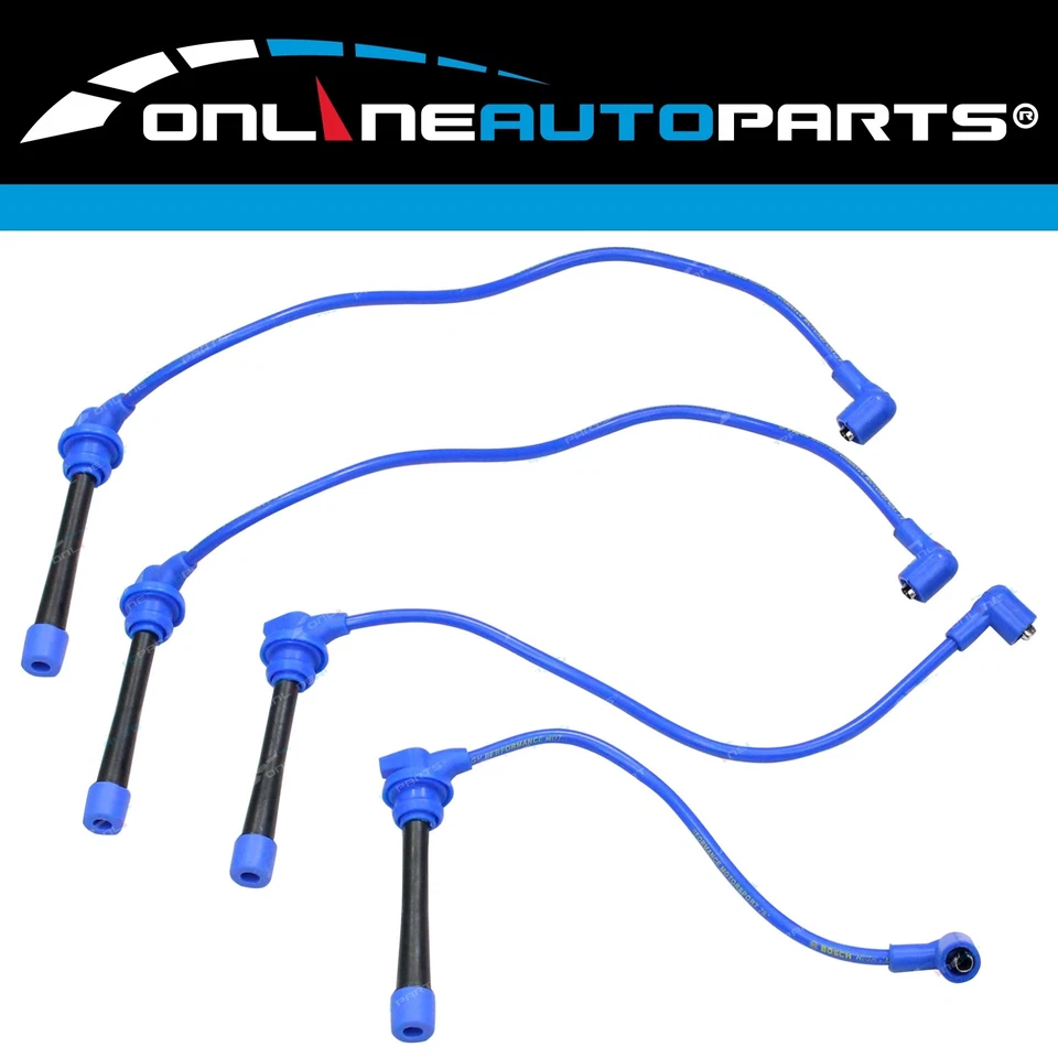 Bosch Ignition Spark Plug Lead Set for Hyundai Coupe RD 1.8L G4GM 1997~2002 - Image 2 of 3