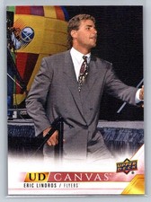 2022-23 Upper Deck UD Canvas Retired Legends Eric Lindros Philadelphia Flyers