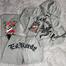 Ed Hardy Tracksuit Size S 