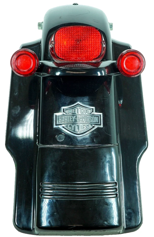 08 Harley Electra Ultra Touring OEM Rear Wheel Fender SCRATCHED Turn Signal 1359 - Image 2 of 4