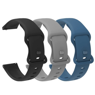 #ad #ad Compatible with Spade amp; Co Health 22mm size band 3 Pack BlackGrayBlue $20.41