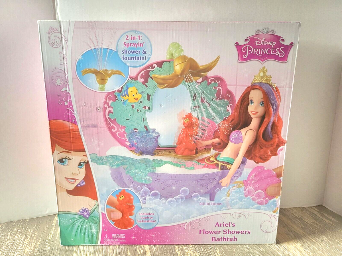 Disney Princess Ariel's Flower Showers Bathtub (Mattel, 2014