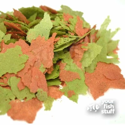 YOUR FISH STUFF YFS Devour Cichlid Flakes Aquarium Tropical Bulk Fish Food 2LBS