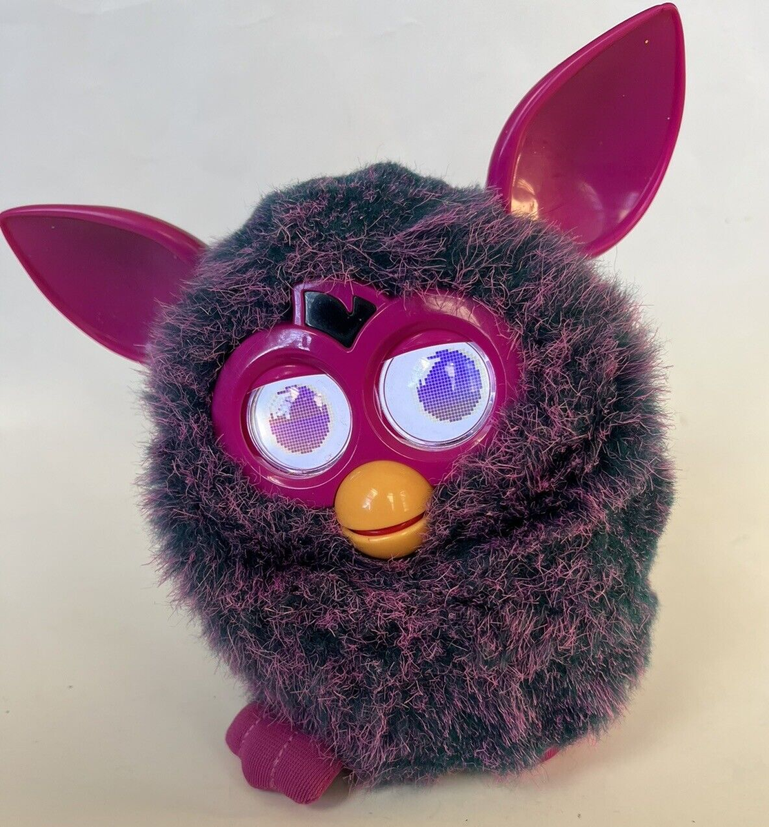 2012 Hasbro Furby Boom Purple Pink Speckled VOODOO Magic Talking