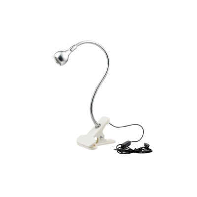 Reading Book Light Flexible Table Lamp USB Power Lamp with Holder Clip Study Rea