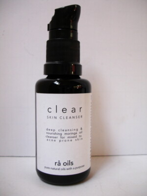 RA OILS  Raw Care Studio Clear Skin Cleaner For Blemishes & Acne Clean VEGAN HTF