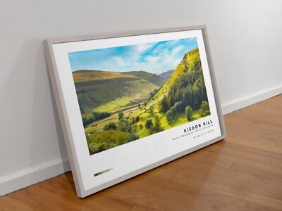 Kisdon Hill Druck | Swaledale Landschaftsfotografie | Yorkshire Dales Kunst