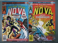 Nova # 2 & 3 Marvel Comics 1976 **Lot of 2** 1st app Powerhouse (Rieg Davan)