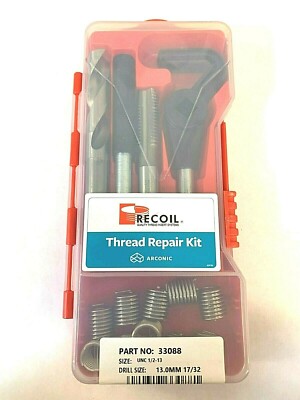 1/2-13 THREAD REPAIR KIT HELICOIL TYPE RECOIL 33088 - NEW IN BOX