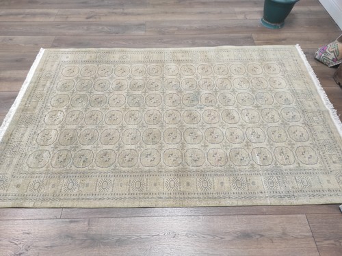 Alfombra beige de 4,7 x 7,4 pies, alfombra persa, alfombra antigua, alfombra de entrada, alfombra de pasillo - Imagen 4 de 10