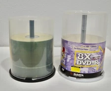 Lot of Unused CD-R and DVD-R Discs and Sleeves